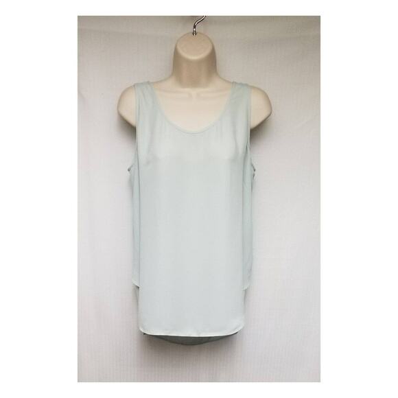 Banana Republic Over Layered Mint Green Top Size Small - Picture 4 of 7